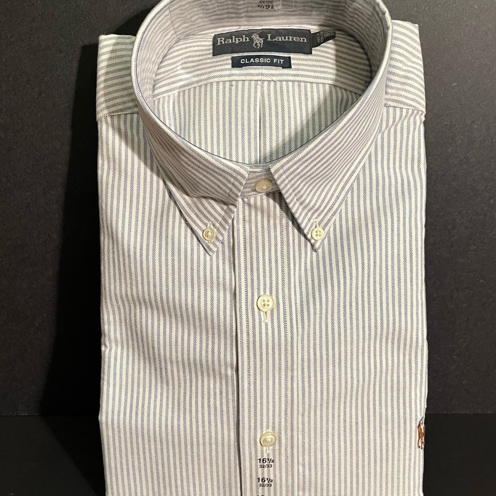 Ralph Lauren 100% cotton long sleeved button down